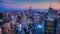 4K UltraHD Day to night timelapse in the city of New York