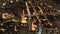 4K UltraHD night aerial timelapse of Brooklyn Bridge