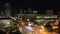4K UltraHD Timelapse at night of Phoenix city center