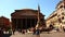 4K UltraHD Timelapse outside the Pantheon, Rome, Italy