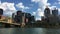 4K UltraHD View Pittsburgh skyline on a sunny day