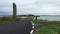 4K UltraHD View of the Watch Stone, Orkney, Scotland