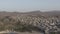 4K ungraded UHD Aerial view of Tarrafal beach in Santiago island in Cape Verde - Cabo Verde