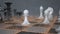 4k video chessboard. Prores 4444