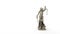 4k Video Lady Justice Statue, Prores 4444