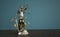 4k video Lady Justice Statue Stardust. Prores 4444