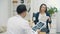 4k video of a pregnant woman having an appointment with her doctor