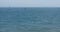 4k video,sailboat sailing in the sea,wide ocean waves surface.