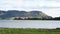4K Video view of lake Loch Leven in Scotland