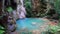 4K Video, Wang Tong Waterfall located in Buatong Waterfall and Chet Si Fountain National Park, Chiang Mai, Thailand