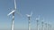 4k Windmill Turbines Clean,Green Wind Energy,new power.