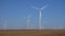 4K Windmills, Wind Turbine, Agriculture Wheat Field Generator Power, Electricity