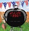 4th of July BBQ Invitation Backyard