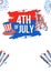 4th Of July Celebration Event Flyer