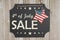 The 4th of July Sale Independence Day message