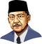 4th Vice President of Indonesia Umar Wirahadikusumah