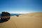 4WD desert safari on the Skeleton Coast of Namibia, south west Africa