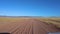 4x4 driving toward Purros in Namibia, Africa.