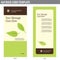 4x9 Rack Card Brochure Template