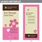 4x9 Rack Card Brochure Template