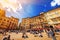 5.05.2017 - Wide angle shot of Piazza Del Campo - Siena`s main square