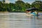 5/3/2016 Amazon River, Ecuador Motor Boat speeding on the river