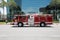 5-8-2021 Costa Mesa, California - USA:  Employee accident on construction site work. Emergency service. First aid procedure.