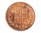 5 Aurar coin, 1922~1980 - Krona - Circulation serie, Bank of Iceland