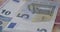 5 euro banknote details close-up EUR currency