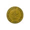 5 german pfennig coin 1950 reverse