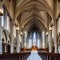 5 A Gothic Revival-style church with pointed arches and ornate detailing2, Generative AI