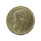 5 greek drachma coin 1978 reverse