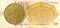 5 macedonian denar coin against 100 macedonian denar bank note
