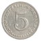 5 Panamanian centimonos coin