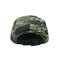 5 panels camo jockey camper cap back view