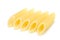 5 pieces of pasta - penne rigate.