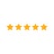 5 stars rating, customer reference icon, 5 stars cliparts