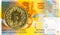 5 swiss rappen coin against 10 swiss franc bank note
