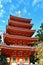 5-Tiered Pagoda of Tochoji Temple, Fukuoka City