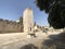 5 Wells Square with the Captain\\\'s tower in Zadar