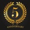 5 Years Anniversary Golden Label