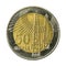 50 azerbaijani qepik coin obverse