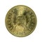 50 guatemalan centavo coin 2001 reverse