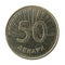 50 macedonian denar coin 2008 obverse