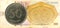 50 macedonian denar coin against 100 macedonian denar bank note