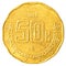 50 mexican peso cents coin