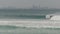 50 per cent slow motion 60fps clip of a surfer performing a cutback at kirra on the gold coast of queensland