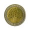 500 colombian peso coin 2003 reverse