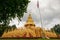 500 golden pagodas temple ,Thailand