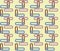 50s 60s 70s mid century seamless vector pattern, vintage retro wallpaper